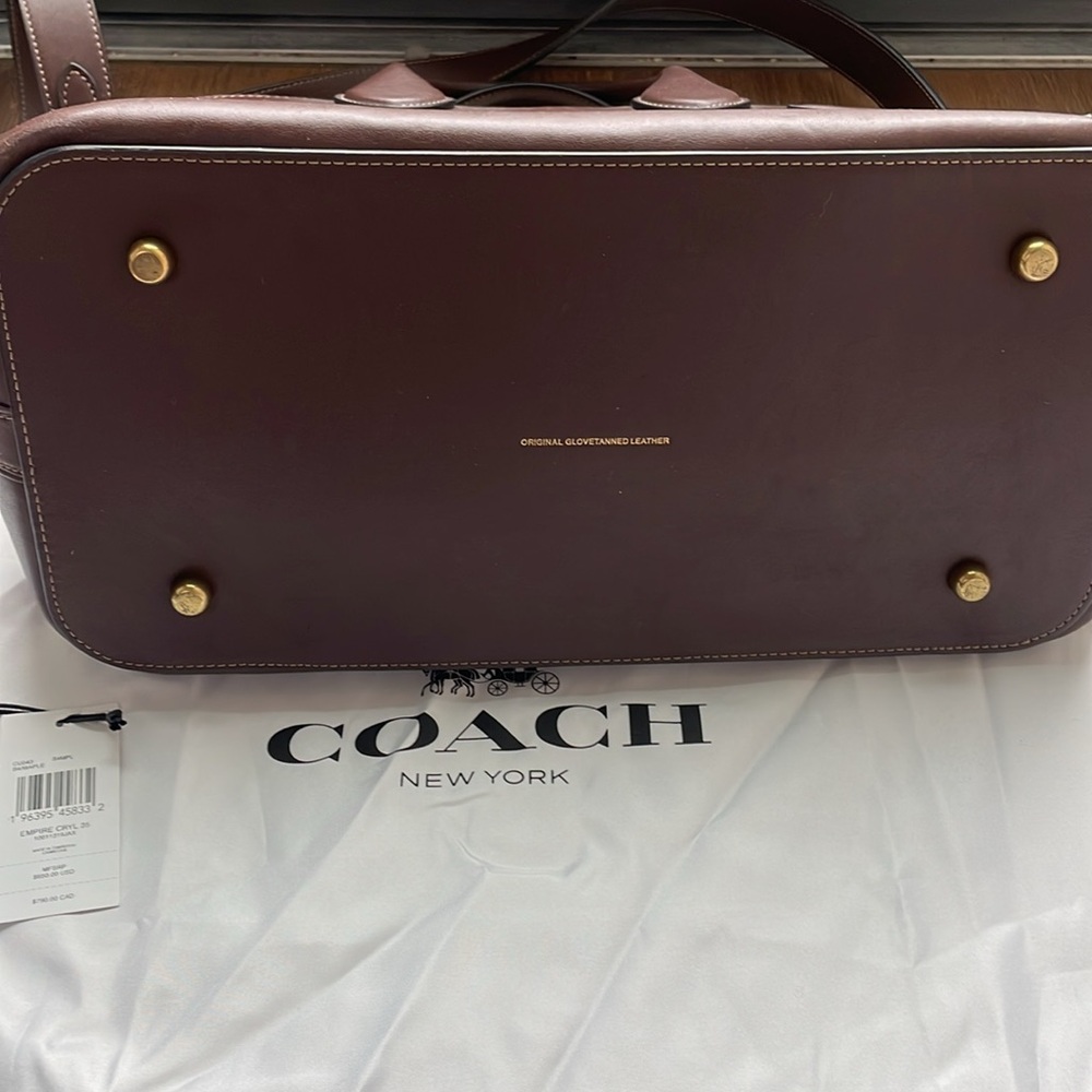 Coach Empire Carryall Bag 35 Brass Maple - Picture 8 of 11